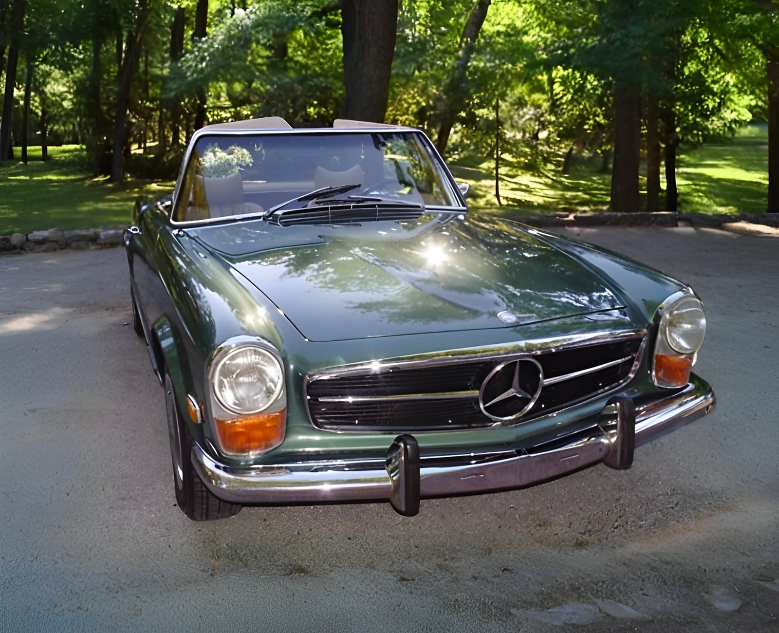mercedesoldtimer.info - 1970 Mercedes 280SL Pagoda